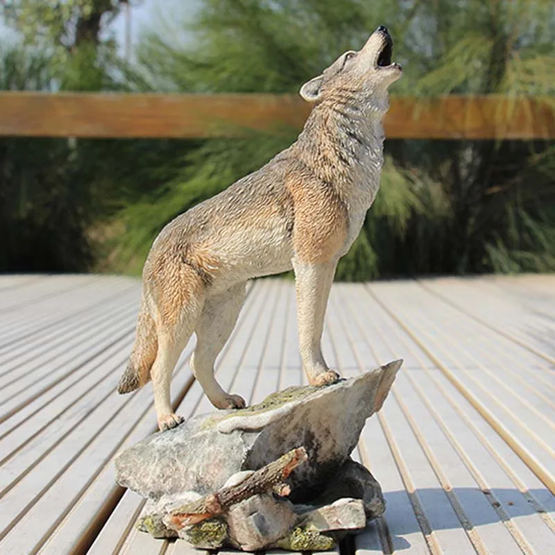 Mnotht 1/6 Canis волчанка модель волк питомец мини игрушки эмуляция смолы аксессуар для экшн-фигурки коллекция подарки художественное оформление