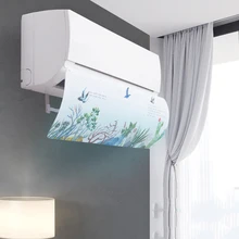 Регулируемая Защита выдувного воздуха для дома, кондиционер, перегородка, прямое лобовое стекло, месяц, спальня, Предотвращение ветра, направляющая, прямая