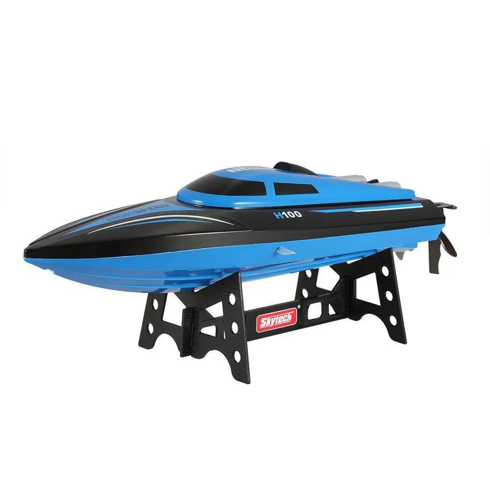 

Skytech H100 2.4G Racing RC Boat 20KM/H High Speed Remote Controlled 180 Flip Electric Speedboat RC Boat Birthday Gifts