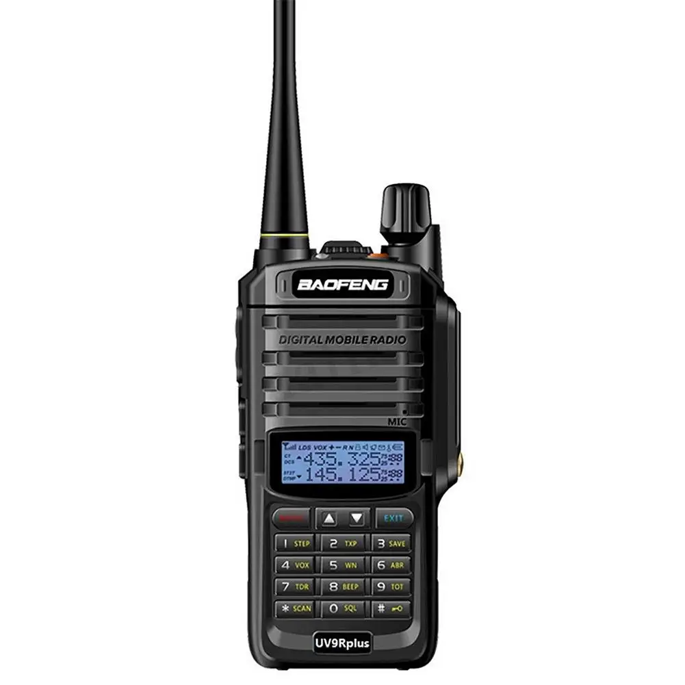 

Baofeng UV-9R Plus Walkie Talkie VHF UHF Dual Band Handheld 2 Way Interphone