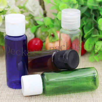 

100pcs 20ml plastic bottle flip butterfly lid bottle liquid medicine bottle,20cc cosmetic lotion PET bottles container with cap