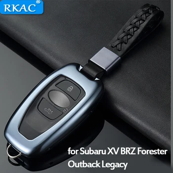 

1pc Deluxe Aluminum Alloy Car Key Case Shell Key Cover Storage Bag Protector for Subaru XV BRZ Forester Outback Legacy