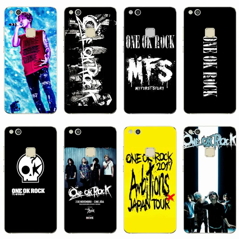 

ONE OK ROCK Cover Soft Silicone TPU Phone Case For Huawei P8 P9 P10 P20 Lite Mate 9 10 Honor V9 9 Mate 9 10 Por P9 P20 Plus
