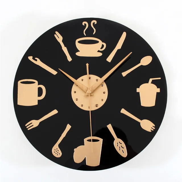 Circolare 10 pollici silenzioso epoca Grande Orologio Da Parete ... Circolare 10 pollici silenzioso epoca Grande Orologio Da Parete ...