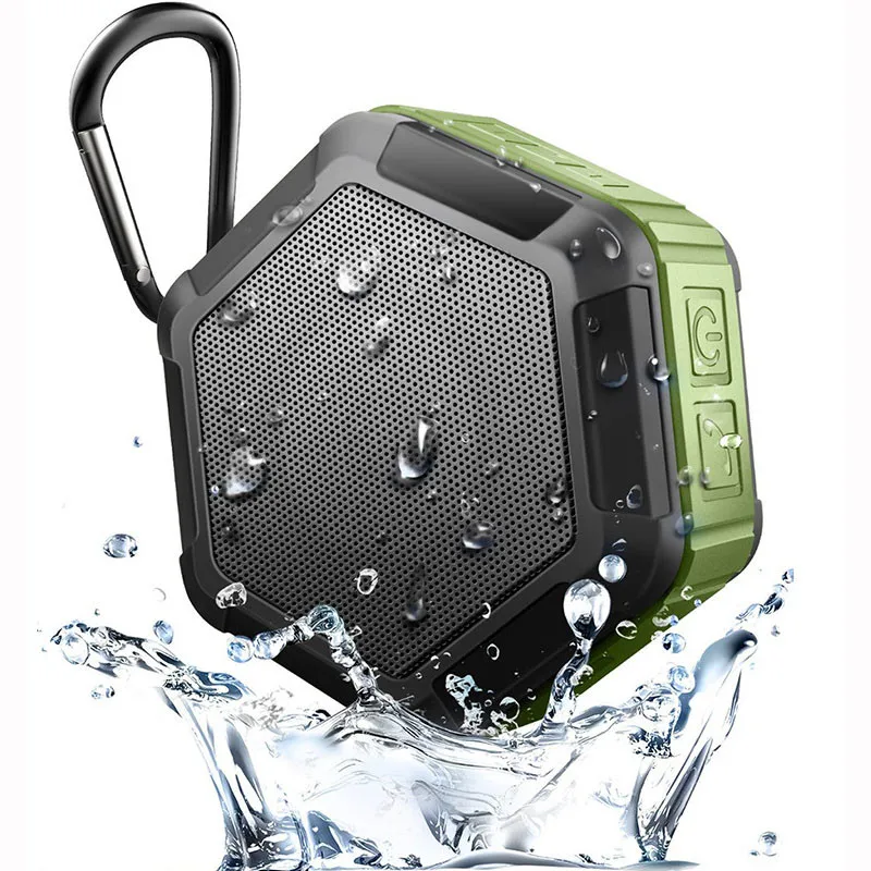 Портативный водонепроницаемый Bluetooth динамик открытый кемпинг стерео спортивный