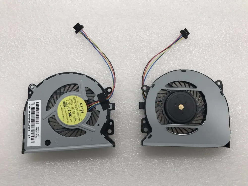 1PCS-10PCS cpu fan For HP ENVY 15-U 15-U011D 15-u010dx 15-u483cl CPU Cooler Cooling Fan 776213-001 779598-001 DFS501105PR0T FG52 |