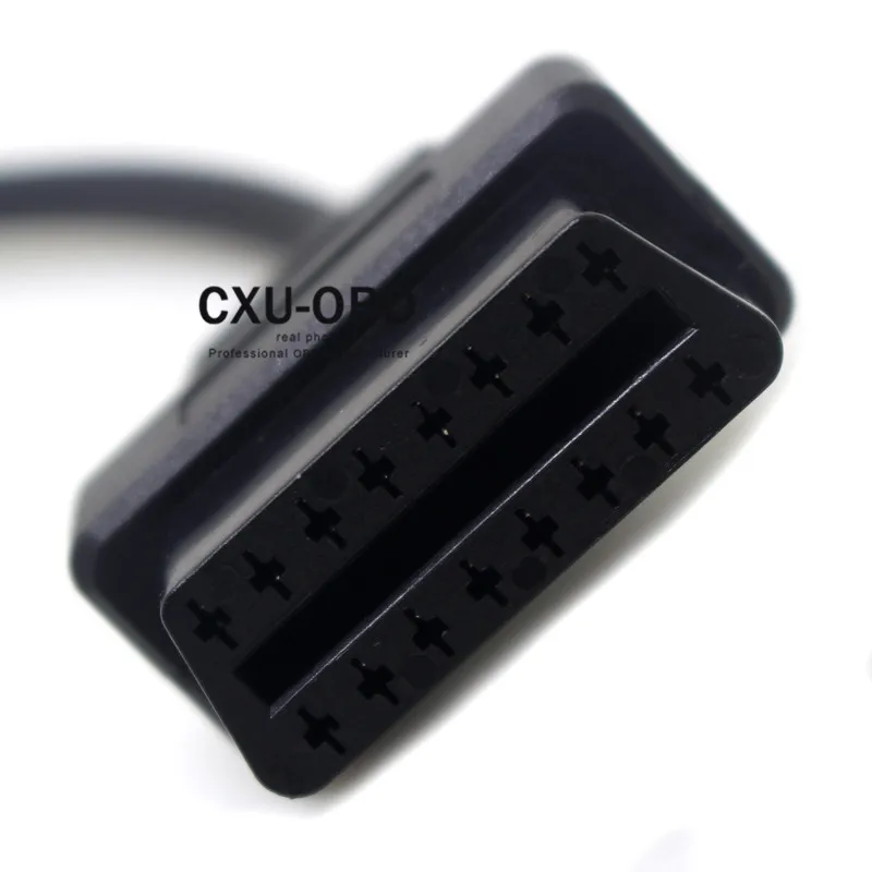 Высококачественный 16 контактный разъем OBD2 для грузовика J1939 9 кабель Бесплатная