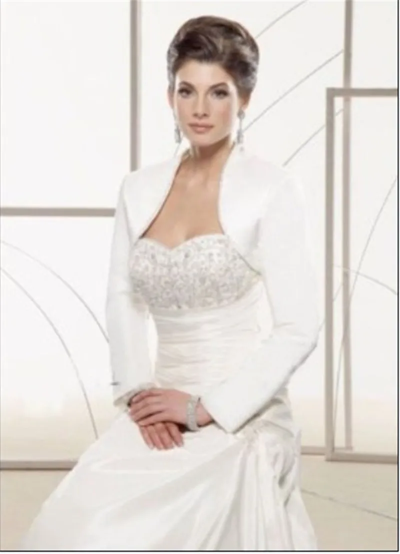 long sleeve wedding jacket