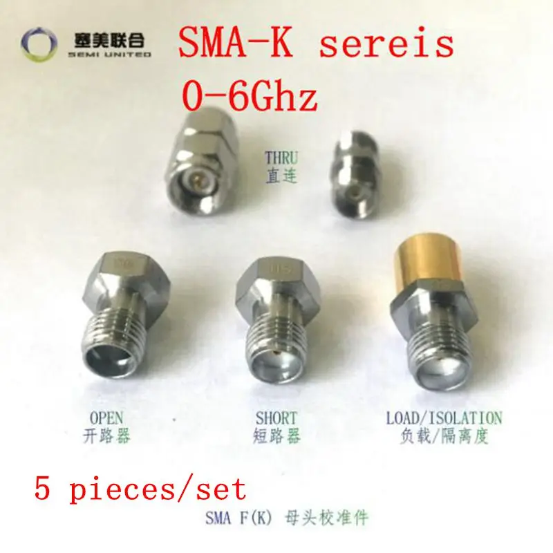 Высокое качество RF коаксиальный специальный тест SMA типа, включает короткий тип, тип нагрузки, открытый тип, через, DC-6Ghz, 50 Ом