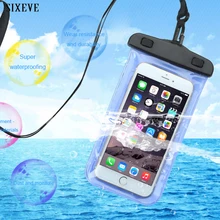 Универсальная водонепроницаемая сумка чехол для телефона для iPhone X 8 7 6 для samsung S8 Note 8 для huawei P10 Xiaomi Redmi водонепроницаемая крышка