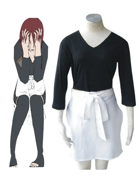 Бесплатная доставка косплей костюм японского аниме Наруто нохара Рин|cosplay costume|rin