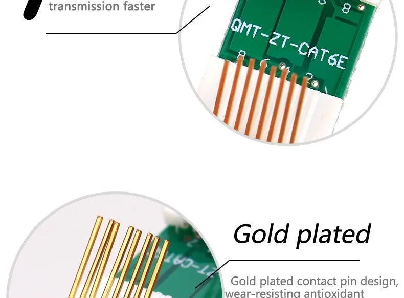 2 шт. CAT6 удлинитель сетевого кабеля от начала до конца адаптер 8P8C RJ45 адаптер сети через расширение CAT6 модуль для пустой Панель