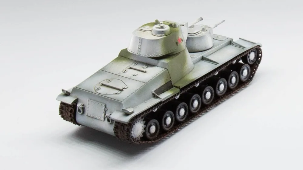 Модель 1/72 советская зимняя версия с рисунком Готовая модель 5м Hobby| |