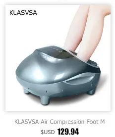 Klasvsa Электрический шиацу Отопление ног массажер для ног Гуа Ша вибрации терапия рефлексотерапия массаж инструмент боли домашнего relaxatio
