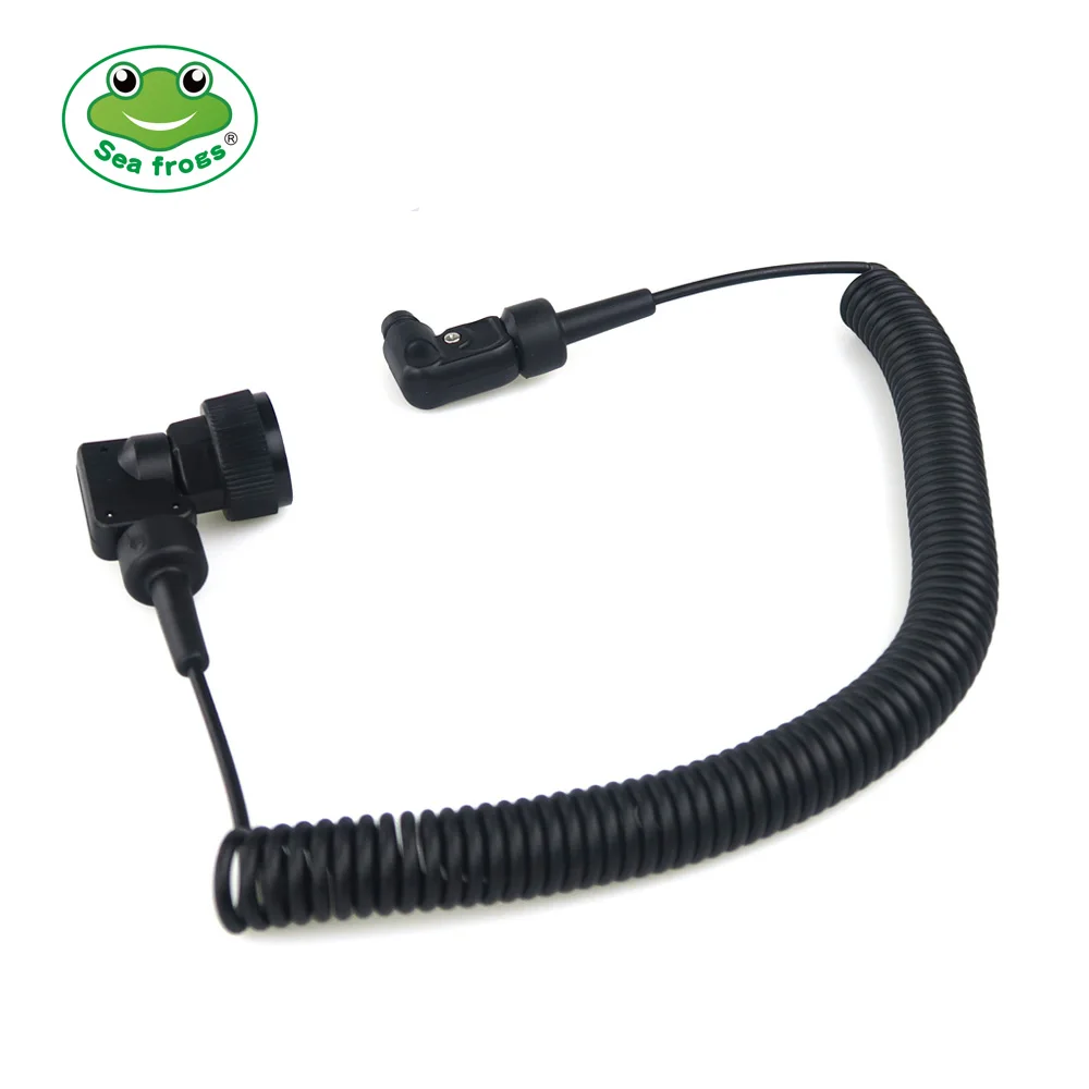 Sync Cord Optic Fiber Cable for Seafrogs Meikon Underwater Strobe 1m Female and Male Interface Diving Lighting System Accessory