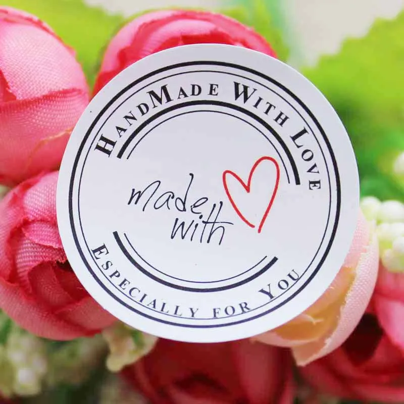

500pcs multi style gift thank you sticker labels DIY handmade gifts/jewelry/candy favors package tag labels custom cost extra