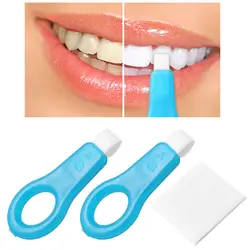2 + 10 полосок нано отбеливание зубов набор для чистки зубов отбеливатель щетка пятна зубов --- MS