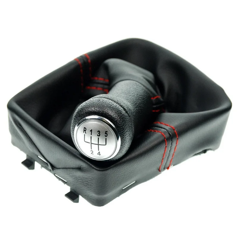 5 velocità Leva Del Pomello Del Cambio Della Copertura Per Volkswagen Polo 9N 9N2 9N3 2001-2009 Cambio Manuale Cambio Della Copertura