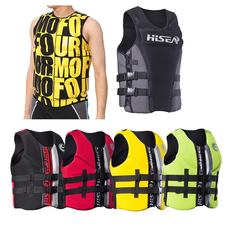 Premium Neoprene Life Vest for Men Women Youth Adult Max size XXXL over