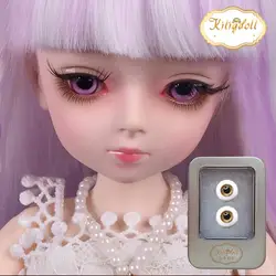 1 пара 1/3 BJD SD глаза для 45 см кукла Сменные Глазные яблоки для маленьких девочек куклы аксессуары принцесса кукла для детей игрушка