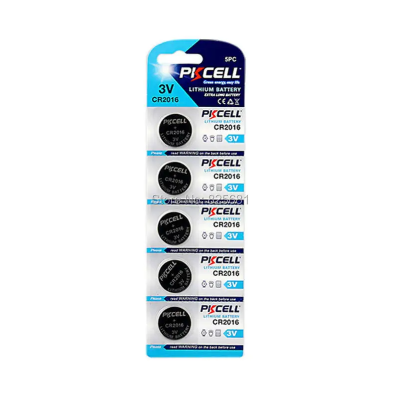 1card CR2016 1.5V Alkaline Battery-5B 1
