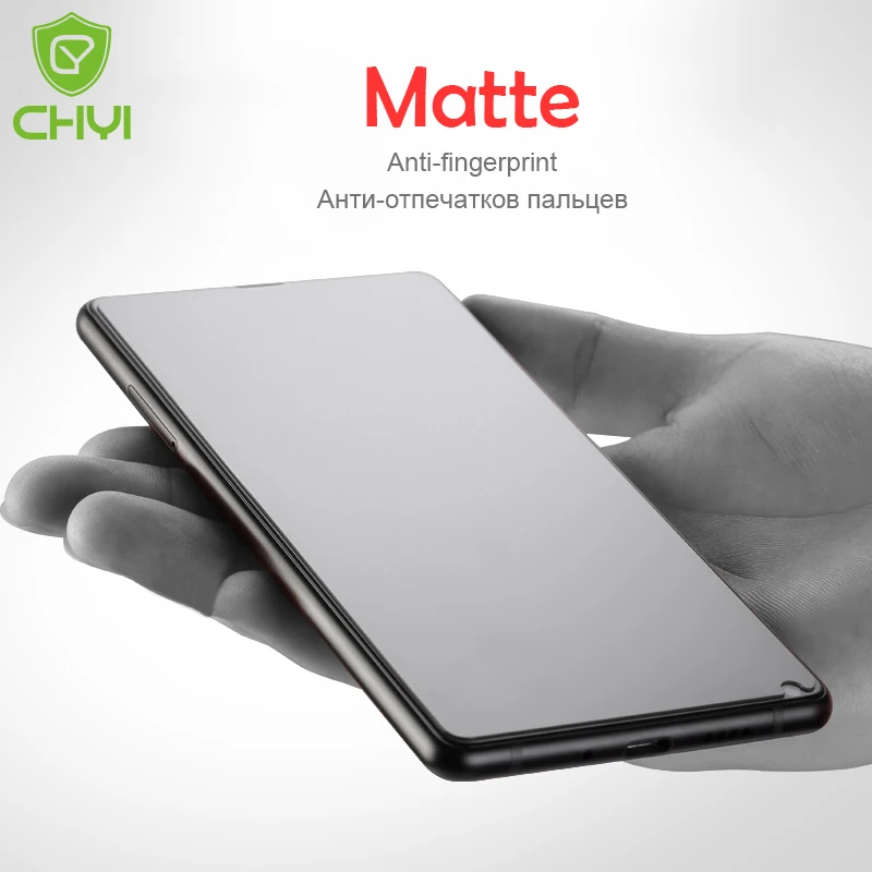 Матовое стекло CHYI для xiaomi mi mix 2s защита экрана Mi mix2 олеофобное покрытие матовое