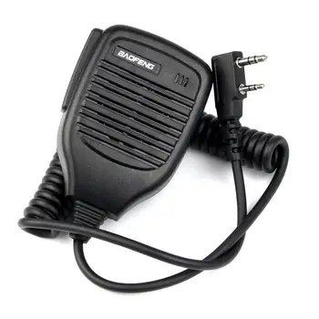 

50pcs 2Pin Handheld PTT Speaker Mic Microphone B21 for BAOFENG Retevis TYT WOUXUN