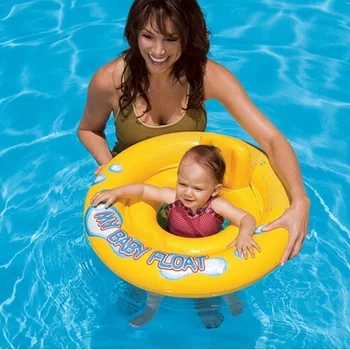 

1Pcs Inflatable Small Baby Swim Float Ring Swimming Circle Baby Seat Swimming Rings Chair Pool Swimming Rings Tools 0-2-Years 05