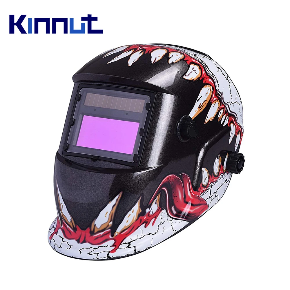 

Kinnut Solar Lithium Automatic Welding Helmet,Welding mask for all welding with Super filter technology Novel design of exterio.