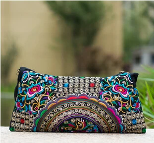 

Hot Vintage Embroidery women handbags!Multi Floral Embroidered national casual Shoulder&Crossbody bags Nice Bohemian Canvas bag