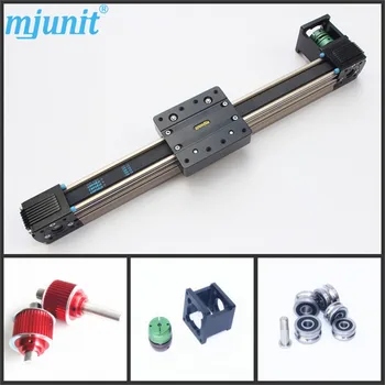 

Belt driven linear slide long travel distance guideway linear actuator