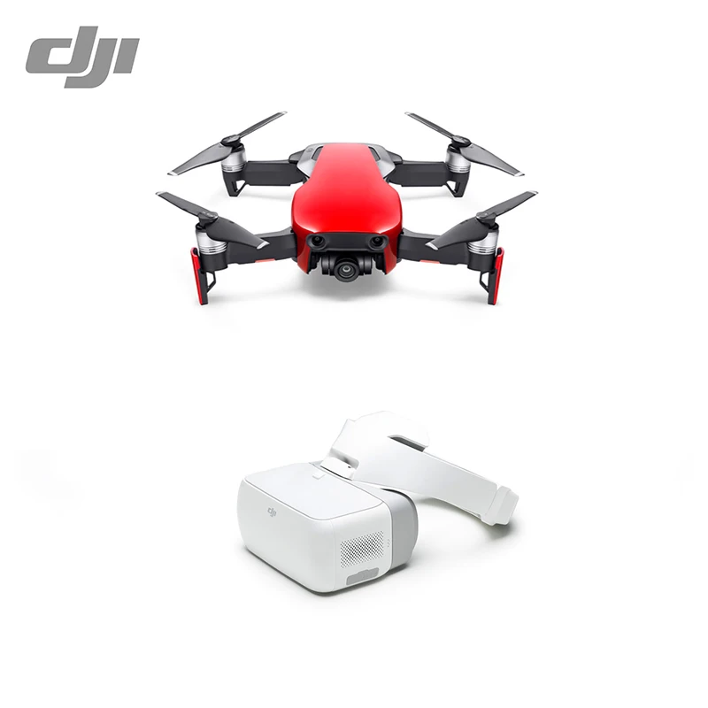DJI Mavic Air с очки 4 K 100 Мбит/с видео 32Mp Сфера panoranas 3 осевой и портативный монопод
