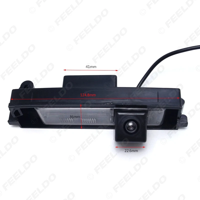 Feeldo sp/écial de voiture Cam/éra de recul Cam/éra de recul pour Toyota Rav4//porte//Platz//Vitz//Yaris Hatchback