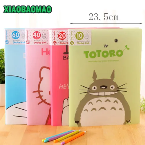 

1 Pc A4 40 60 Pockets File Folder Case For Clear Book Document Bag School office stationery