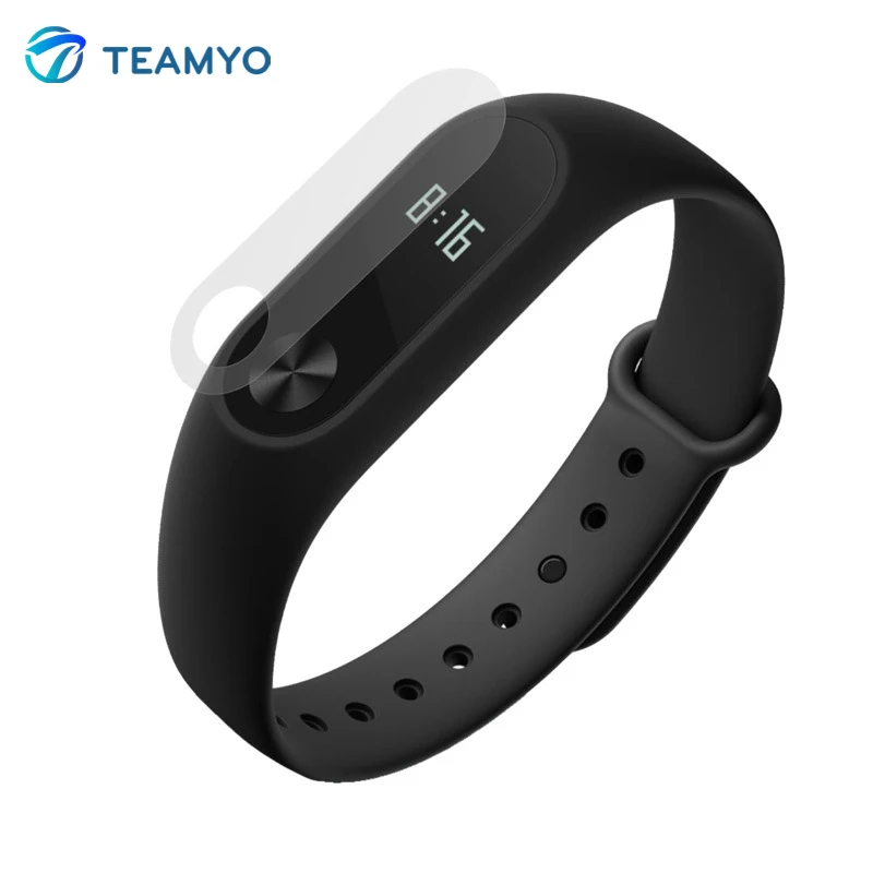 2 Шт./упак. Высокое Качество TEAMYO Защитные пленки Фильм HD царапинам Для Xiaomi Mi Группа 2 Смарт Браслет Браслет Аксессуары