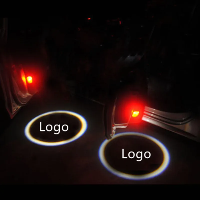 

Emblems Welcome Ghost Shadow Logo lamp LED Car Door Logo Projector Laser Light  FOR Audi A1 A3 A4 A5 A6 A6L A4L R8 TT Q5 Q7
