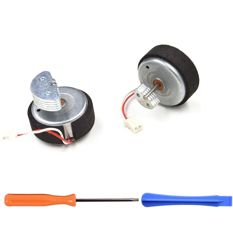 2pcs Replacement Repair Parts Handle Drive Vibration Motors +Tools for
