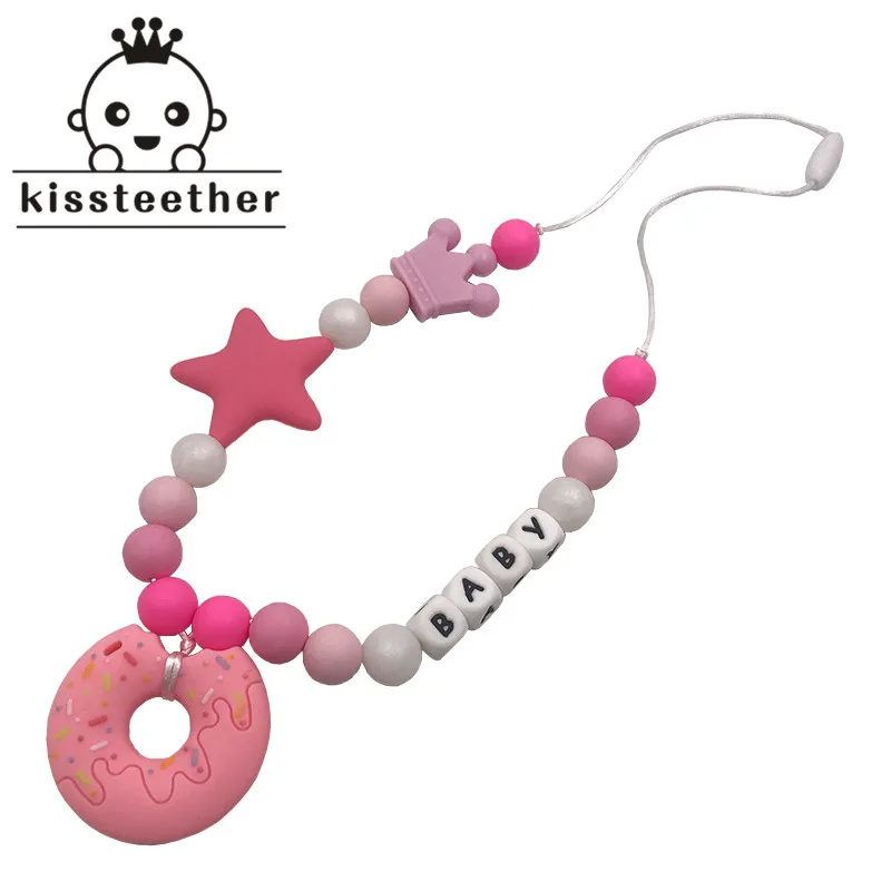 Buy Baby Teething Necklace for Mom, Silicone Teething Beads, 100 BPA Free from