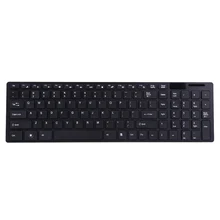 Официальное использование 2,4G Ультра тонкая беспроводная клавиатура+ мышь+ крышка клавиатуры flim для настольного ноутбука игровая клавиатура