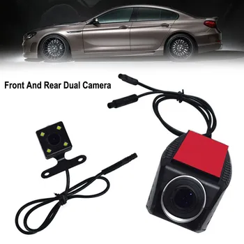 

New Front And Rear Dual Camera For Cars 170°Wide Angle 720P Driving Recorder