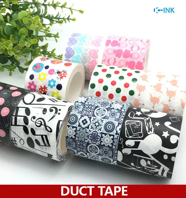 1 Roll Colorful Duct Tapes , Colored Duct Tape , Many Patterns for