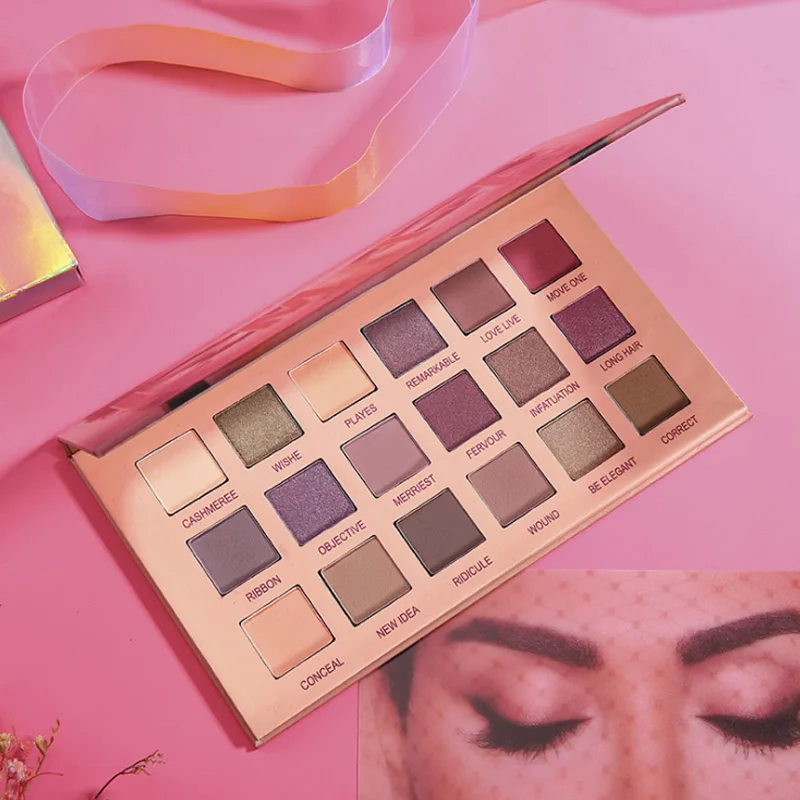 

LAMEILA brand 18 Color Eyeshadow Palette Make up Brush Eye shadow Palette Cosmetics