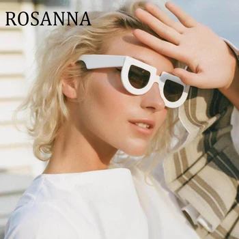 

Fashion Small Square Sunglasses Women Unique Design Small Size Vintage Cat Eye Eyewear UV400 Luxury Irregular New style Glasses