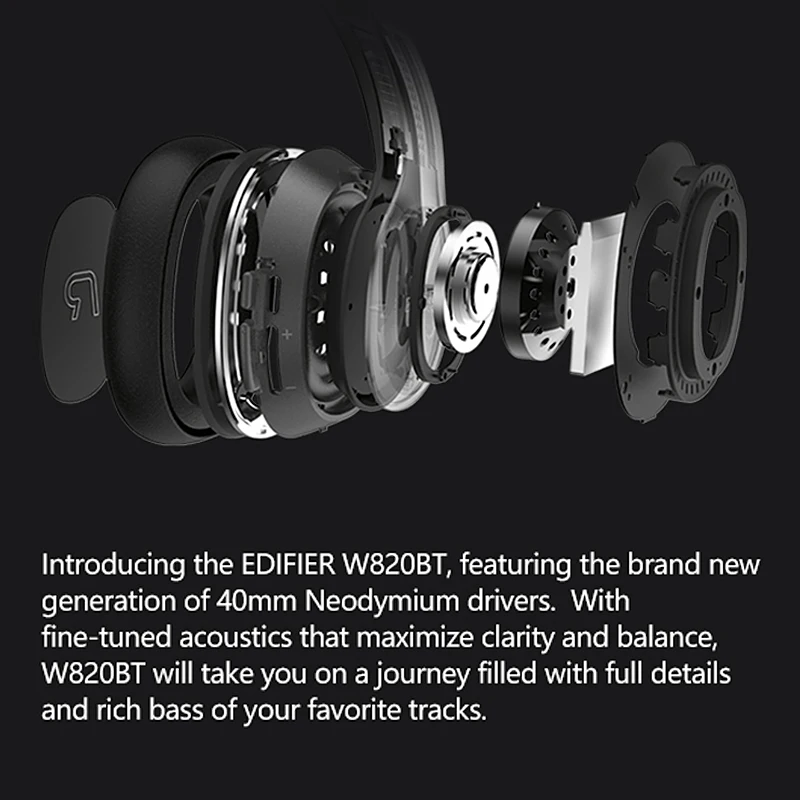 EDIFIER W820BT Bluetooth Earphones CSR technology