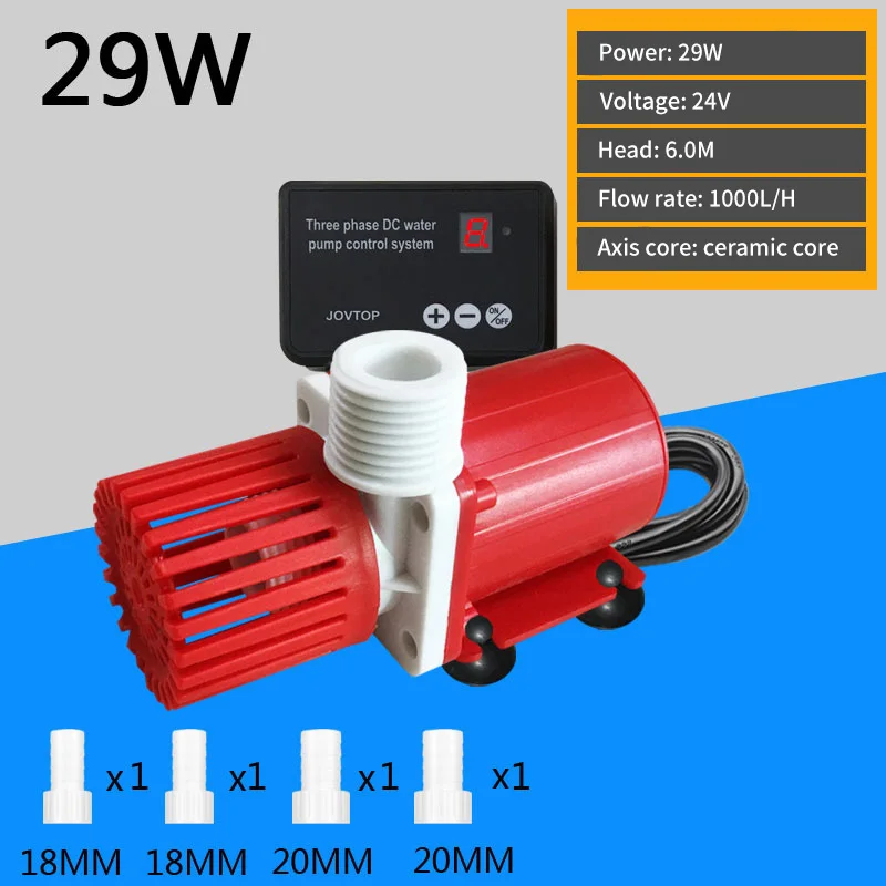 

Micro Intelligent Speed Control Variable Frequency Water Pump Energy Saving Brushless Diving Fish Tank Pressure Circulation