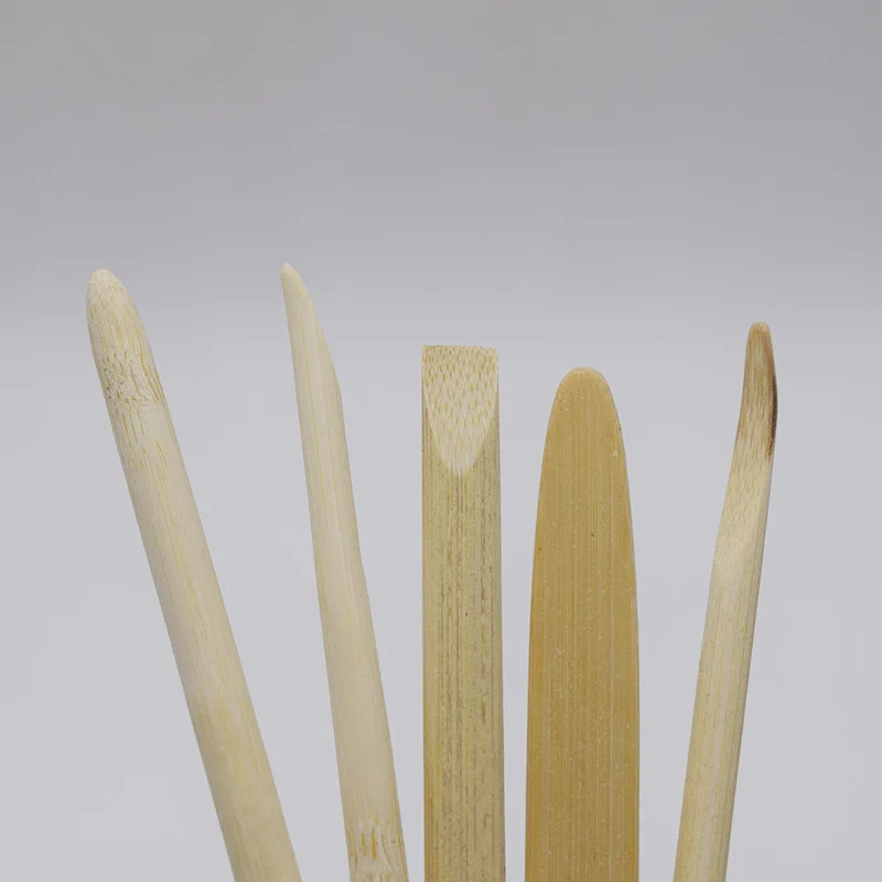 5 шт./компл. бамбук Полимерная глина инструменты Пластик полиморф глиняная скульптура Резные глины Керамика инструменты для начинающих хорошее качество