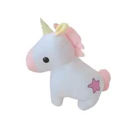 1 шт. Единорог милый высокое качество Unicornios Peluche мягкие животные плюшевые игрушки мягкие животного Подарочная лошадь для детей