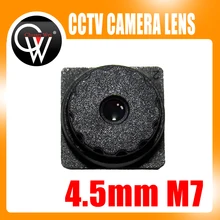 HD 5MP f2.0 4.5mm M7 67Degrees Viewing Built-in IR Filter Mini CCTV Lens for ALL Cameras