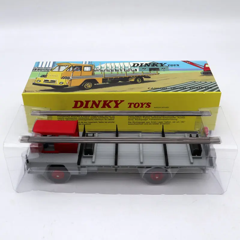 Atlas 1/43 Dinky Toys 885 CAMION SAVIEM S7 PORTE-FER кольцо железное литье под давлением модели Ограниченная серия Коллекция