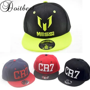 

Doitbest Children Ronaldo CR7 Neymar NJR Baseball Cap Hat Fashion Boys Girls Kids MESSI Snapback Hats Hip Hop Caps Gorras